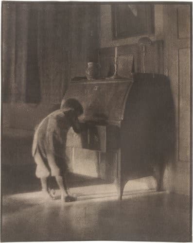 Hans with Bureau — Heinrich Kuhn