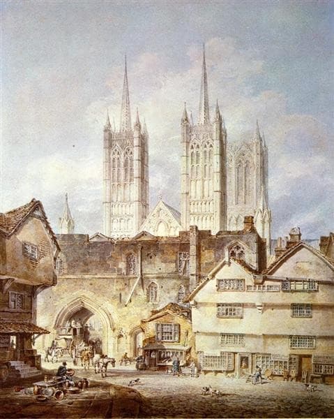 Cathedral Church at Lincoln — J. M. W. Turner