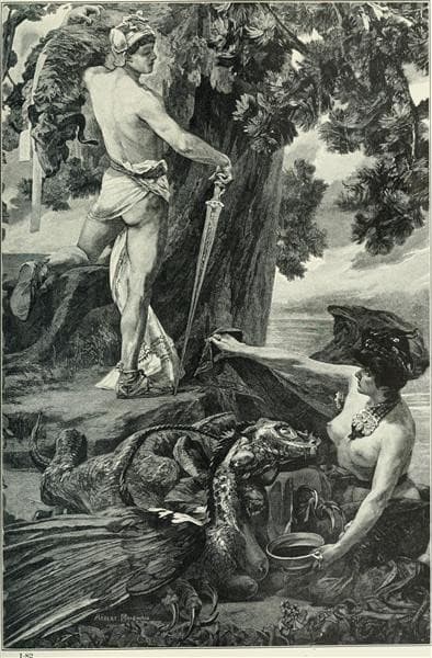 The Golden Fleece, Medea's potion — Maignan Albert