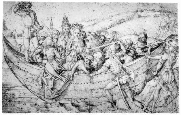 Marter of St. Ursula — Martin Schongauer