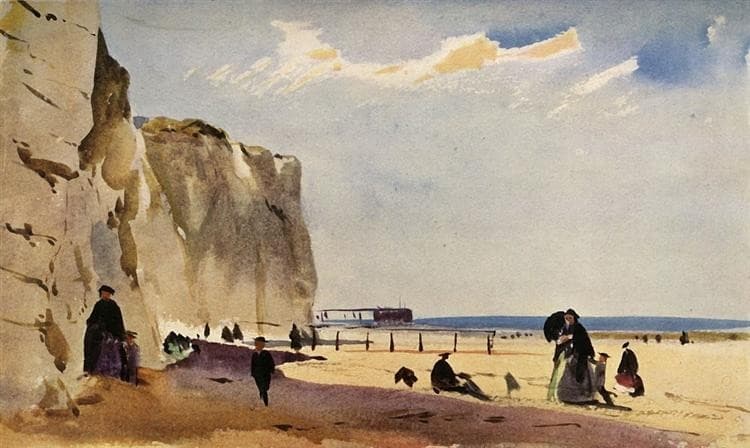 Coast Scene in Normandy — John Absolon
