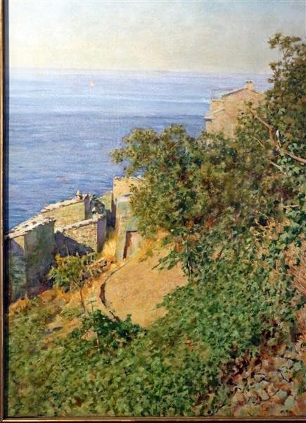 Vegetazione a Riomaggiore — Telemaco Signorini