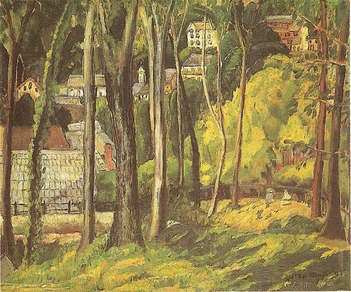 Paisagem dos Pirineus (Cauterets) — Anita Malfatti