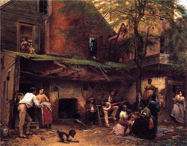 Negro Life in the South — Eastman Johnson
