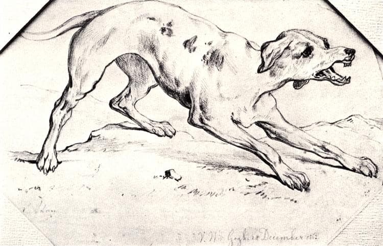 Dog — Vincent van Gogh