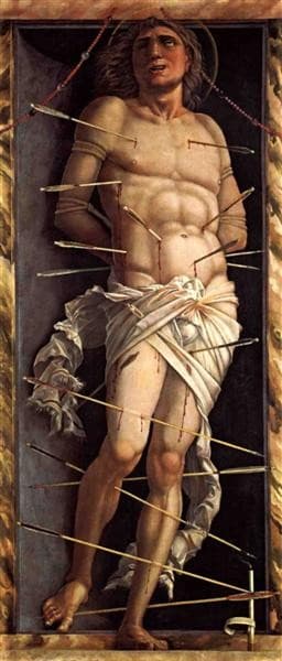 St. Sebastian — Andrea Mantegna