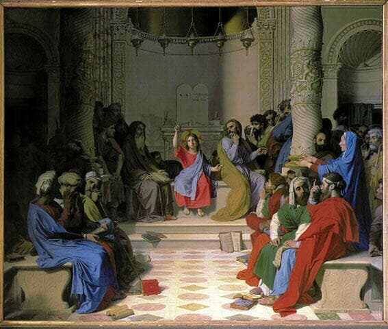 Jesus Among the Doctors — Jean-Auguste-Dominique Ingres