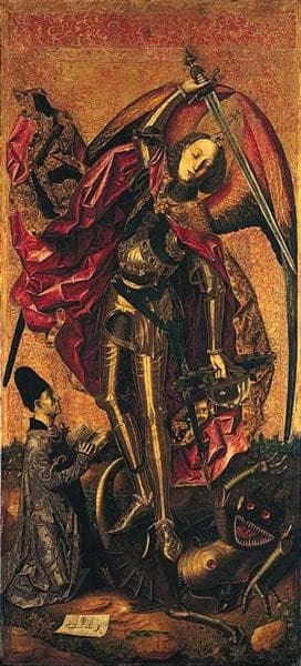 Saint Michael Triumphs over the Devil — Bartolomé Bermejo