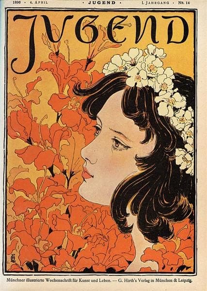 The weekly magazine Jugend No. 14 — Otto Eckmann