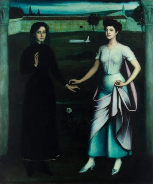 Amor sagrado, amor profano — Julio Romero de Torres