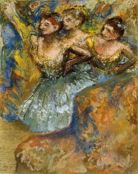 Group of Dancers — Edgar Degas