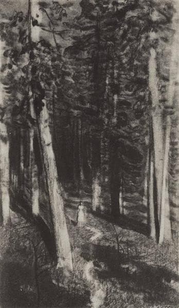 В лесу — Isaac Levitan