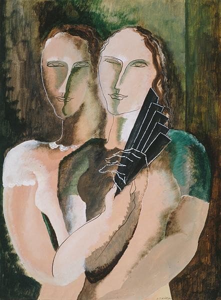 Couple to the range — Ossip Zadkine