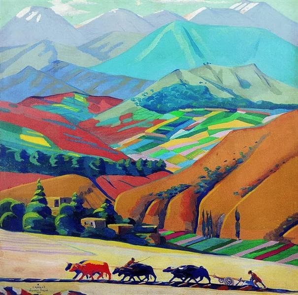 Mountains — Martiros Saryan