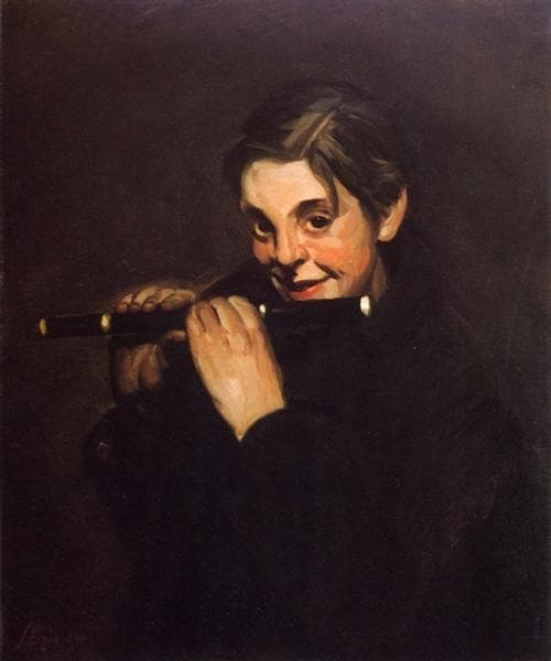 Boy with Piccolo — John Sloan