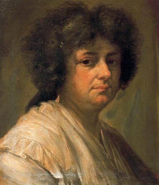 Portrait of Sebastiana Merclein, his wife — Francisco Bayeu