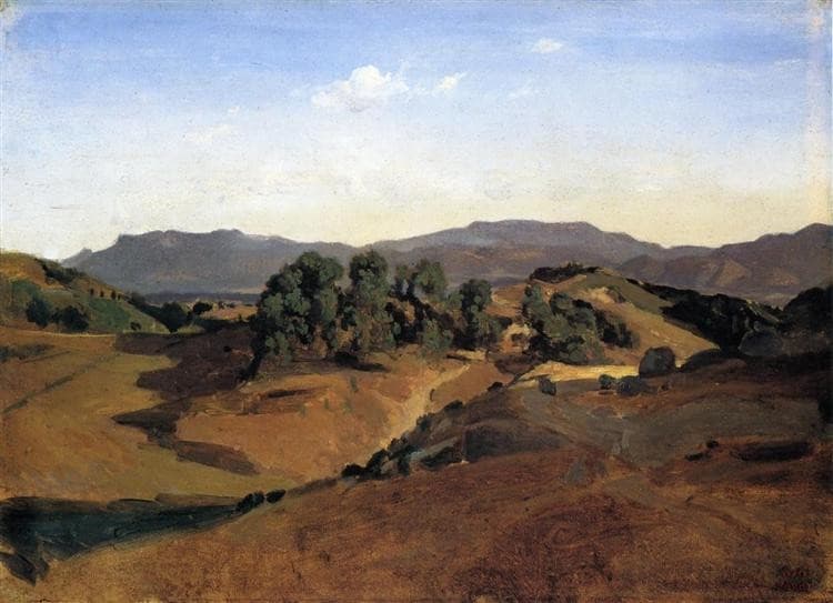 Olevano, La Serpentara — Jean-Baptiste-Camille Corot