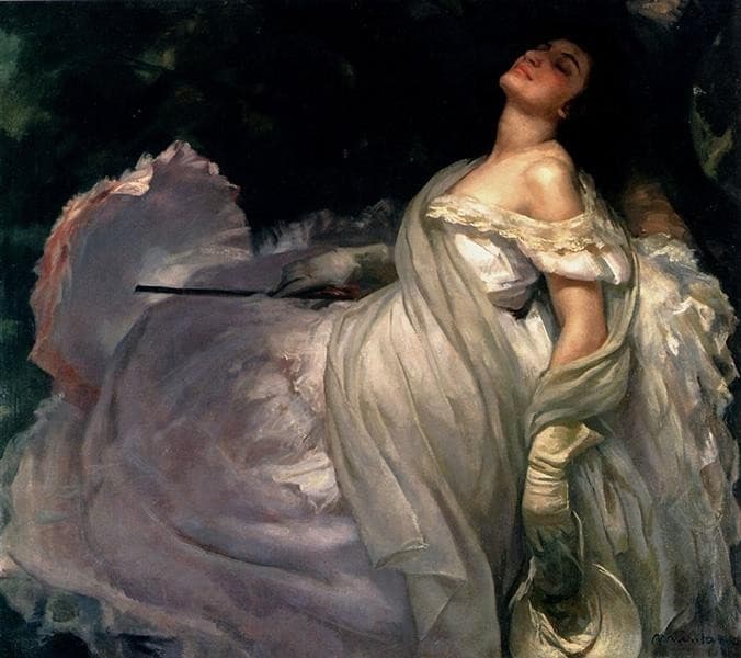 Reclining Lady — Francesc Masriera Manovens
