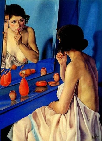Donna allo Specchio — Cagnaccio di San Pietro