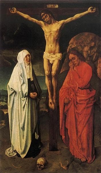 The Crucifixion — Hugo van der Goes