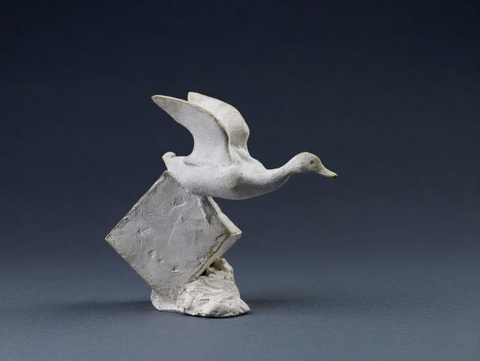 Wild Duck Taking Flight — François Pompon