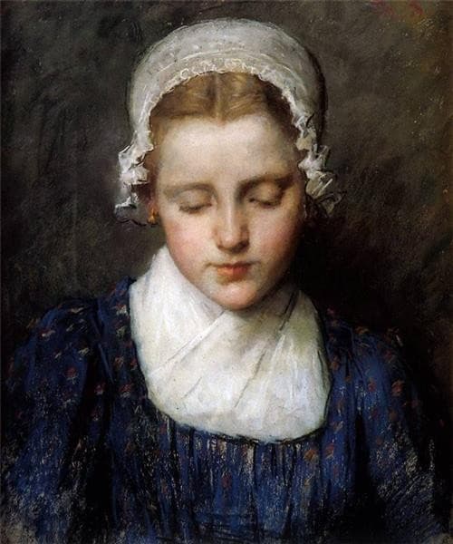 Portrait of a Girl — Thérèse Schwartze