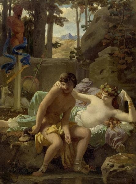 Cléonis Et Cydippe — Charles Gleyre