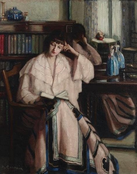 Woman Reading — Agnes Goodsir
