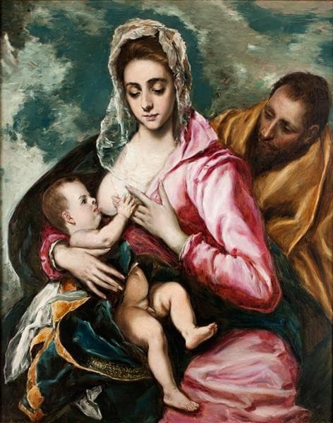 Holy Family (after El Greco) — Raimundo de Madrazo y Garreta