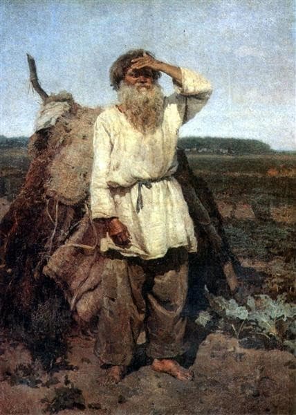 Старик-огородник — Vasily Surikov
