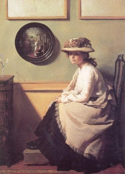The Mirror — Sir William Orpen