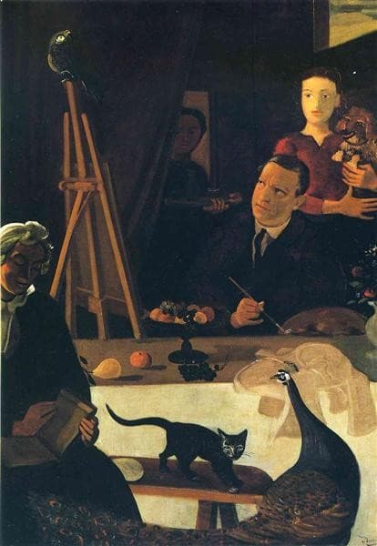 The Painter and his Family — André Derain