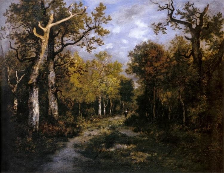 The Forest in Fontainebleau — Narcisse Virgilio Díaz