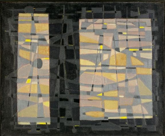 Les dunes et le port — Gustave Singier