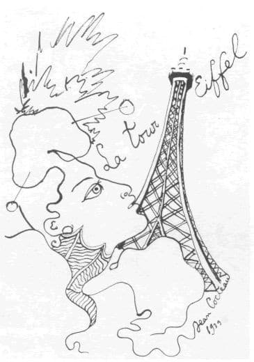 Eiffel Tower — Jean Cocteau