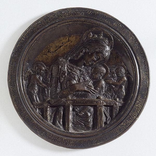 Virgin and Child with Four Angels — Donatello