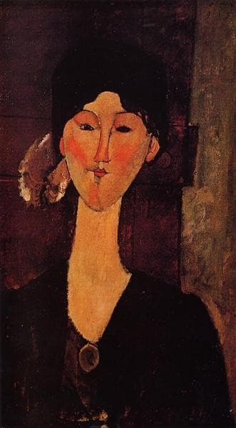 Portrait of Beatrice Hastings — Amedeo Modigliani