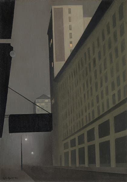 New York Night, No. 2 — George Ault
