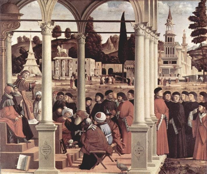Debate of St. Stephen — Vittore Carpaccio