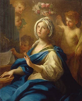 Saint Cecilia — Sebastiano Conca