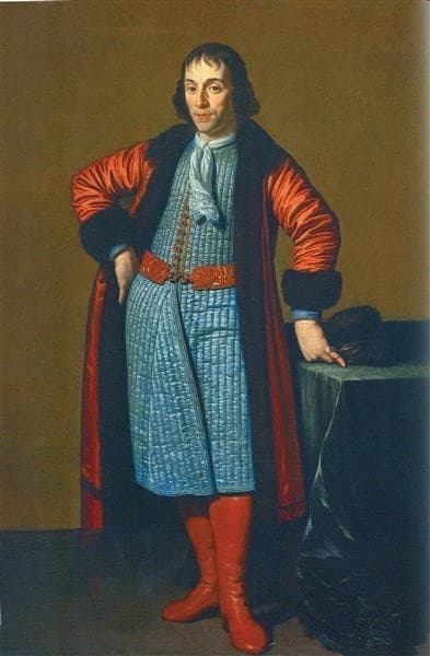 Portrait of Aleksandr Danilovich Menshikov — Michiel van Musscher