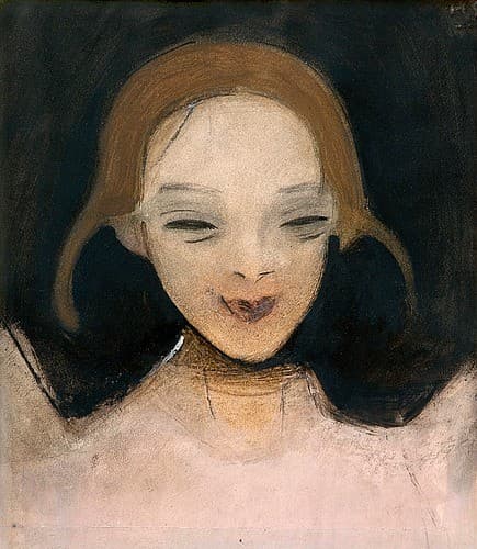 Smiling Girl — Helene Schjerfbeck