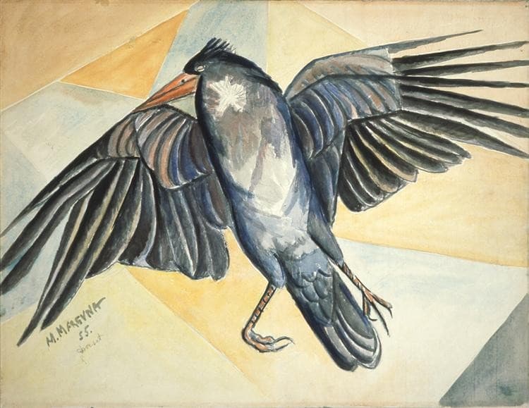 Study of a Dead Crow — Marevna (Marie Vorobieff)