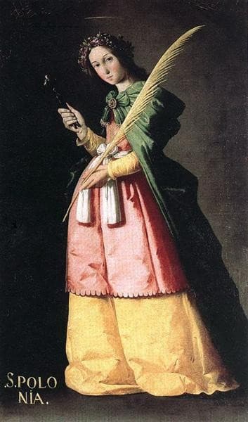 St. Apollonia — Francisco de Zurbarán