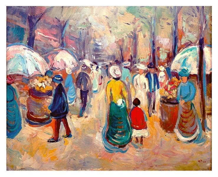 Promenada pariziană — Lucia Demetriade Balacescu