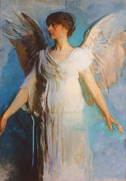 An Angel — Abbott Handerson Thayer
