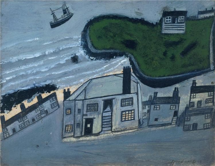The Hold House Port Mear Square Island Port Mear Beach — Alfred Wallis