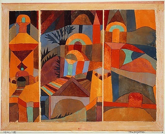Temple Gardens — Paul Klee