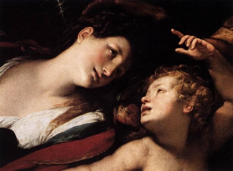 Martyrdom of Saints Secunda and Rufina (detail) — Giulio Cesare Procaccini