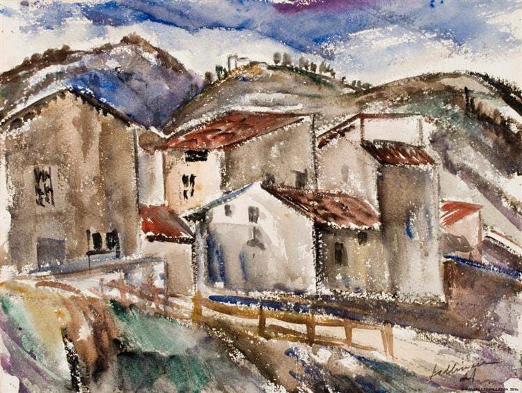 Maisema, Cagnes — Tyko Sallinen